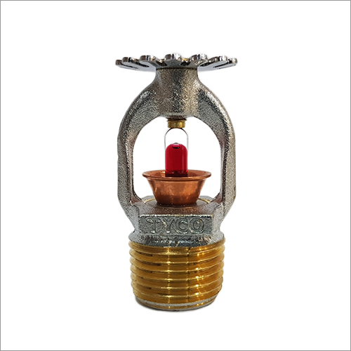Fire Sprinklers - Brass Material, Adjustable Nozzle Size, Efficient Water Distribution | Enhanced Fire Safety, Quick Activation System