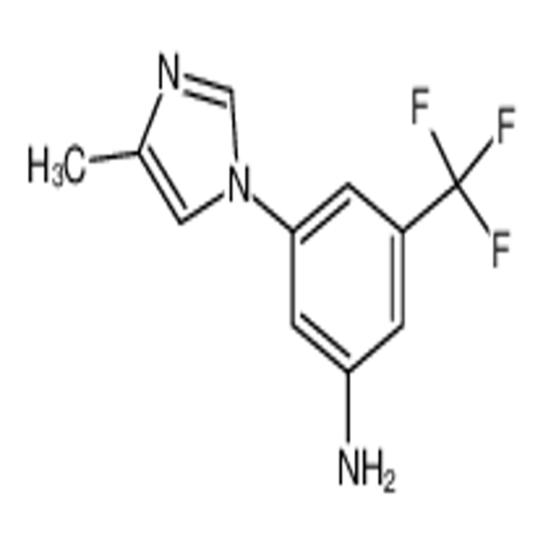3- (4-मिथाइल-1H-इमिडाज़ोल-1-वाईएल) -5- (ट्राइफ्लोरोम थाइल) अनिलिन