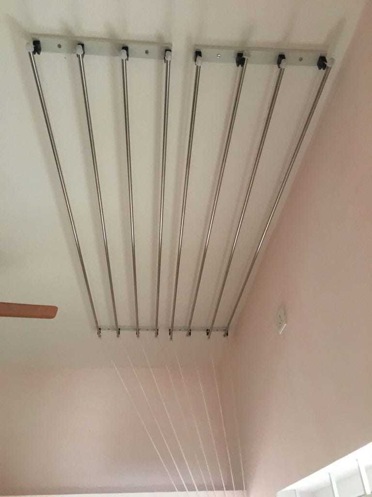 Silver Ceiling Cloth Drying Hanger In Ondipudur