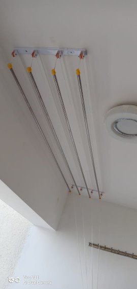 Silver Ceiling Cloth Drying Hanger In Pothanur