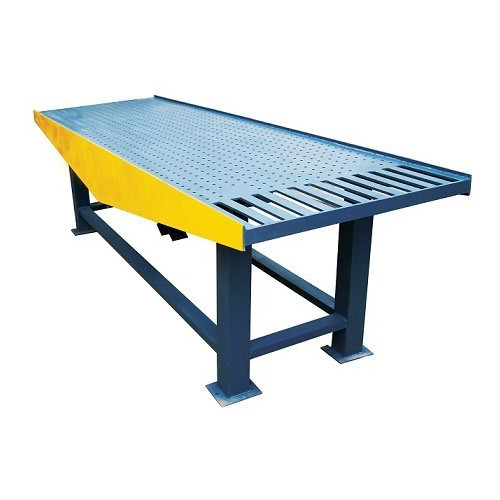 Industrial Vibrating Table - Steel, Customizable Dimensions | Adjustable Vibration Frequency And Amplitude, Low Power Consumption, High Weight Capacity, Large Surface Area