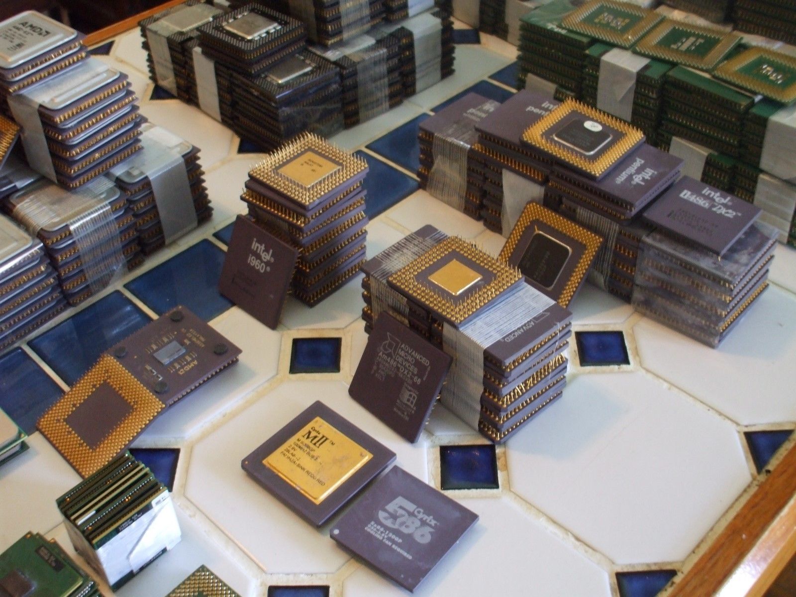 Gold Computer Motherboard Scrap