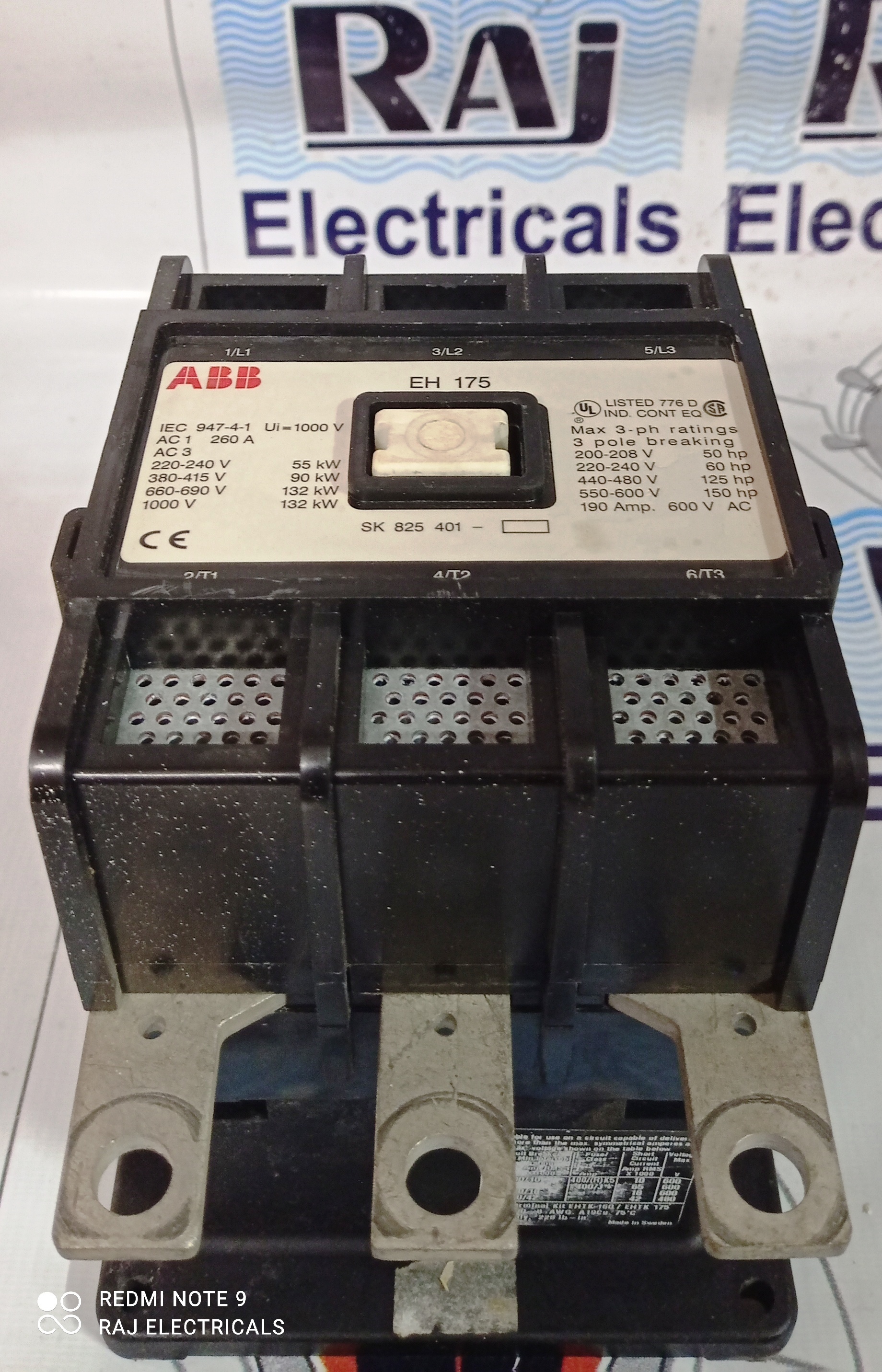 Abb Eh175 Contactor