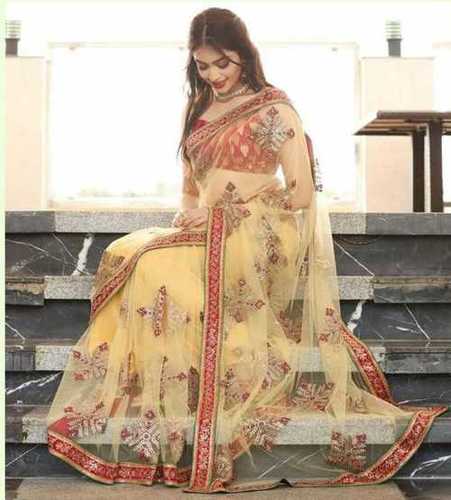 Ladies soft organza silk saree