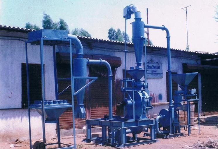 Blue Chilli Grinding Pulverizing Plant