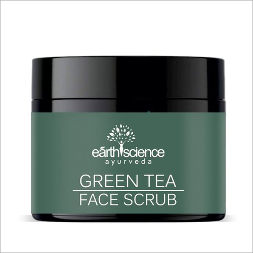 Green Tea Face Scrub - 100% Natural & Safe Formula | Gentle Exfoliant with No Side Effects, Ideal for All Skin Types
