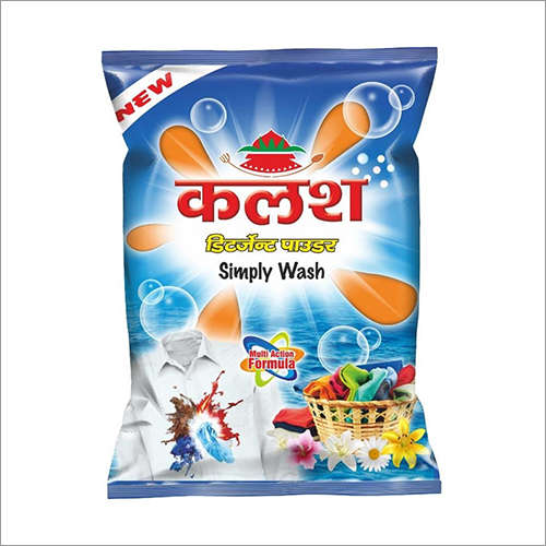 Multicolor Detergent Powder Packaging Pouch