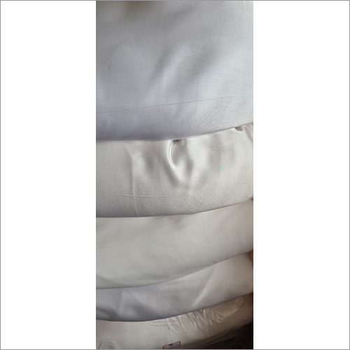 White Satin Fabric - 100% Polyester, Soft Bright White, Quick Dry | Ideal for Clothing and Upholstery