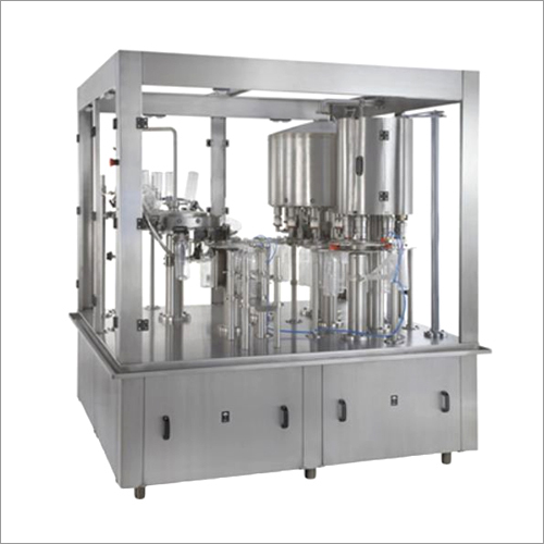 Silver Automatic Rinsing Filling Sealing Machine