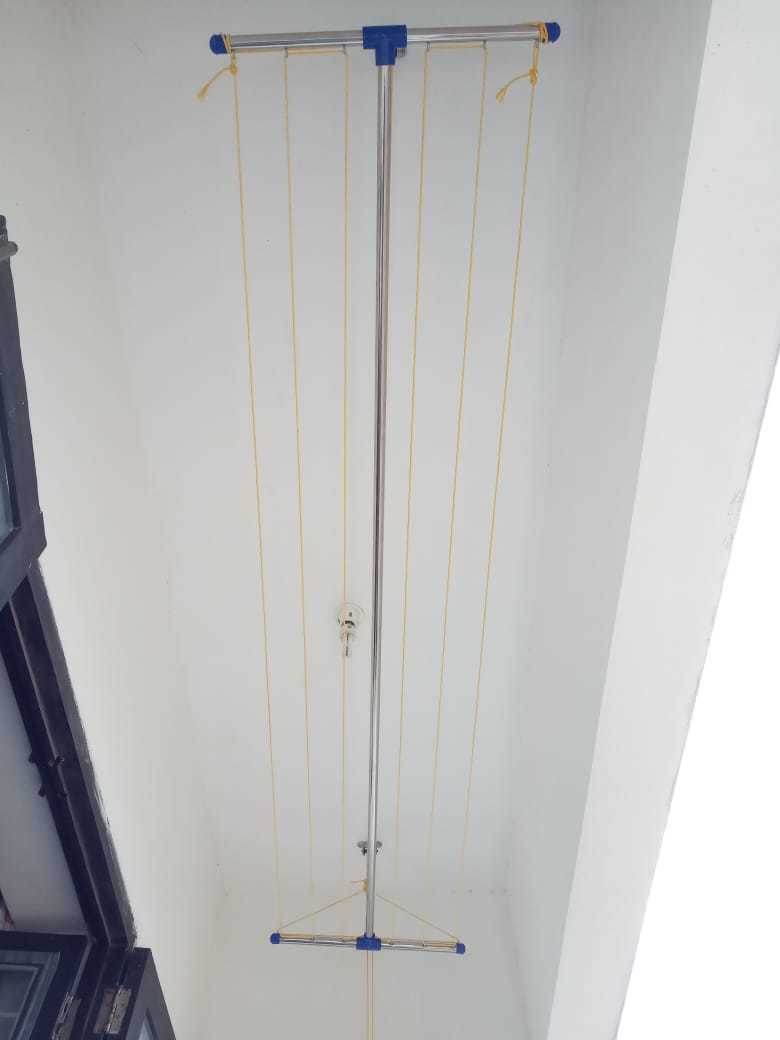 Silver Ceiling Cloth Drying Hanger In Ramanathapuram
