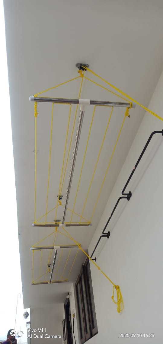Silver Ceiling Cloth Drying Hanger In Ramanathapuram