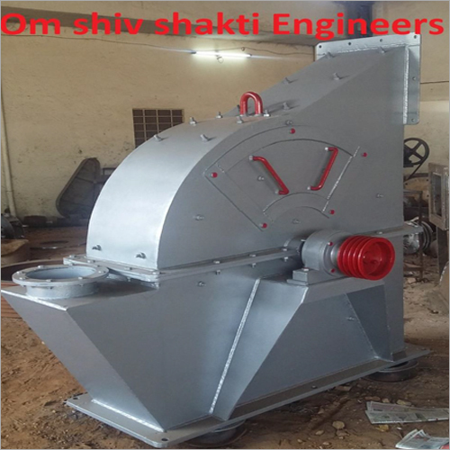 Industrial Hammer Mill - Stainless Steel, Commercial Use | Silver Finish, Durable Design