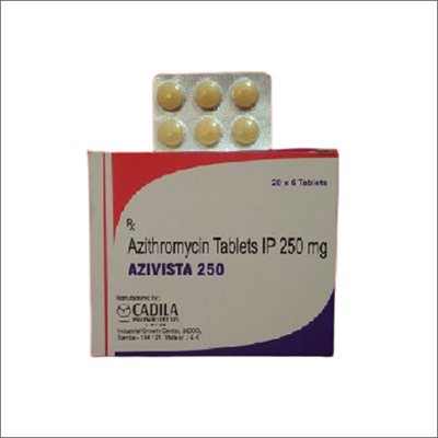 250Mg Azivista 250 Tablets Ip Recommended For: Antibiotics