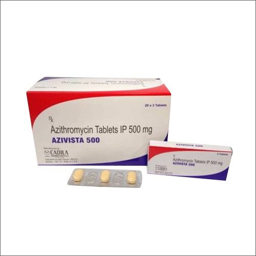 500Mg Azivista 500 Tablets Ip Recommended For: Antibiotics