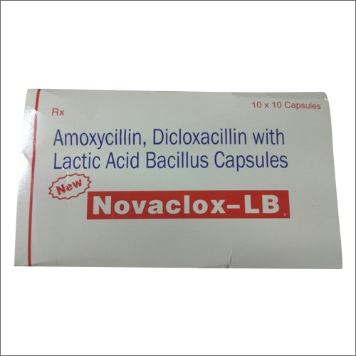 Novaclox-Lb Capsules Recommended For: Antibiotics