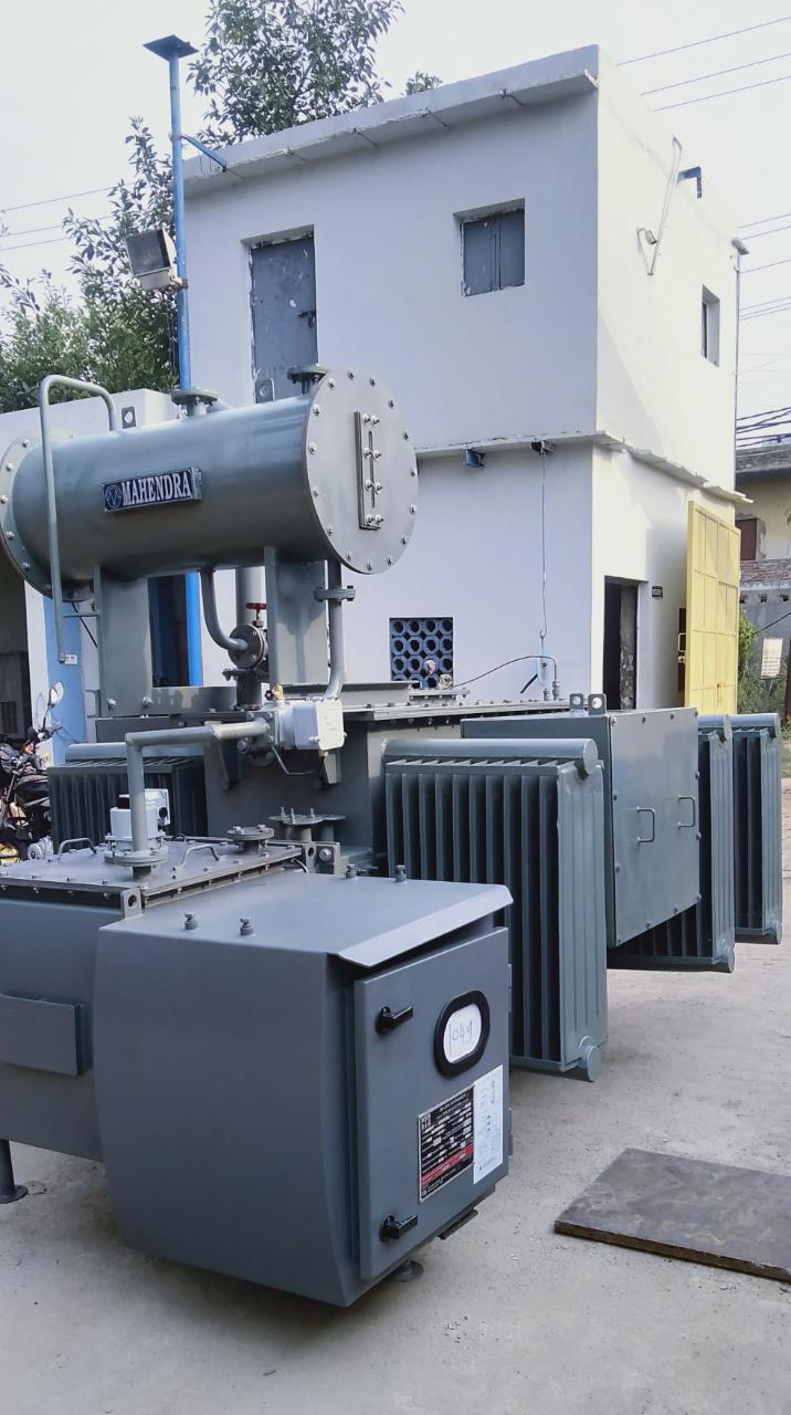 1250 Kva 11 Kv Class Distribution Transformer With On Load Tap Changer (Oltc) Efficiency: 100%