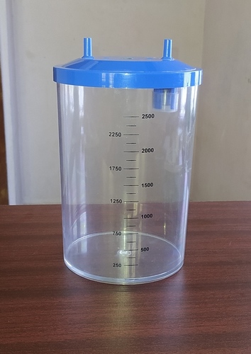 2500 मिली सक्शन जार