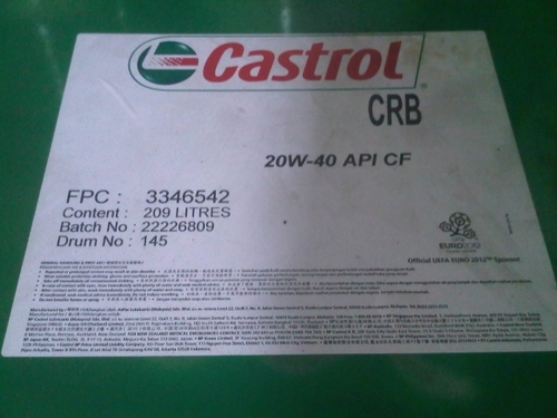 Ca strol 20w40 Engine Oil