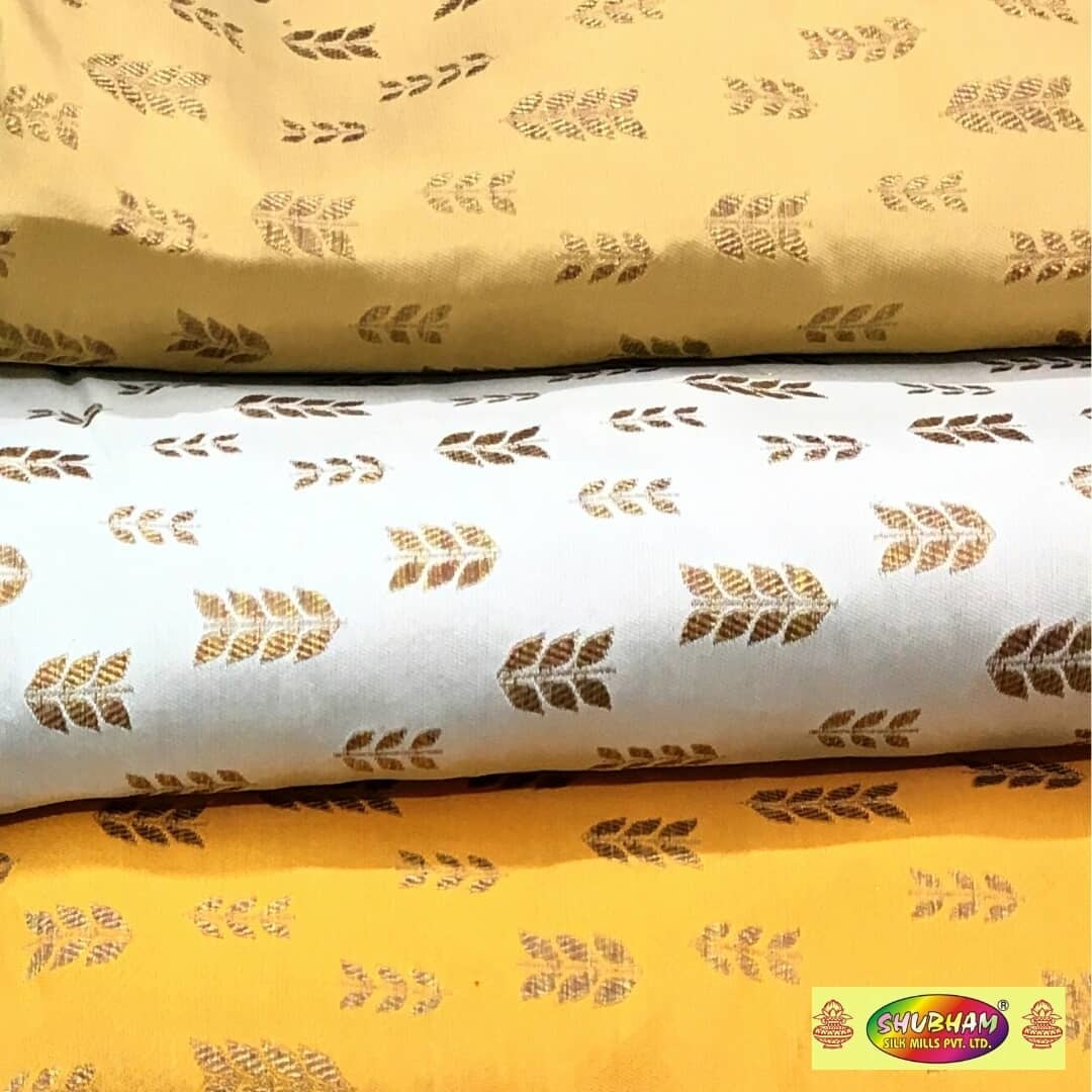 Sherwani Brocade - 100 Cm Length, 58 Inch Width | Washable Jacquard Fabric For Wedding Wear, Available In Light & Dark Colors