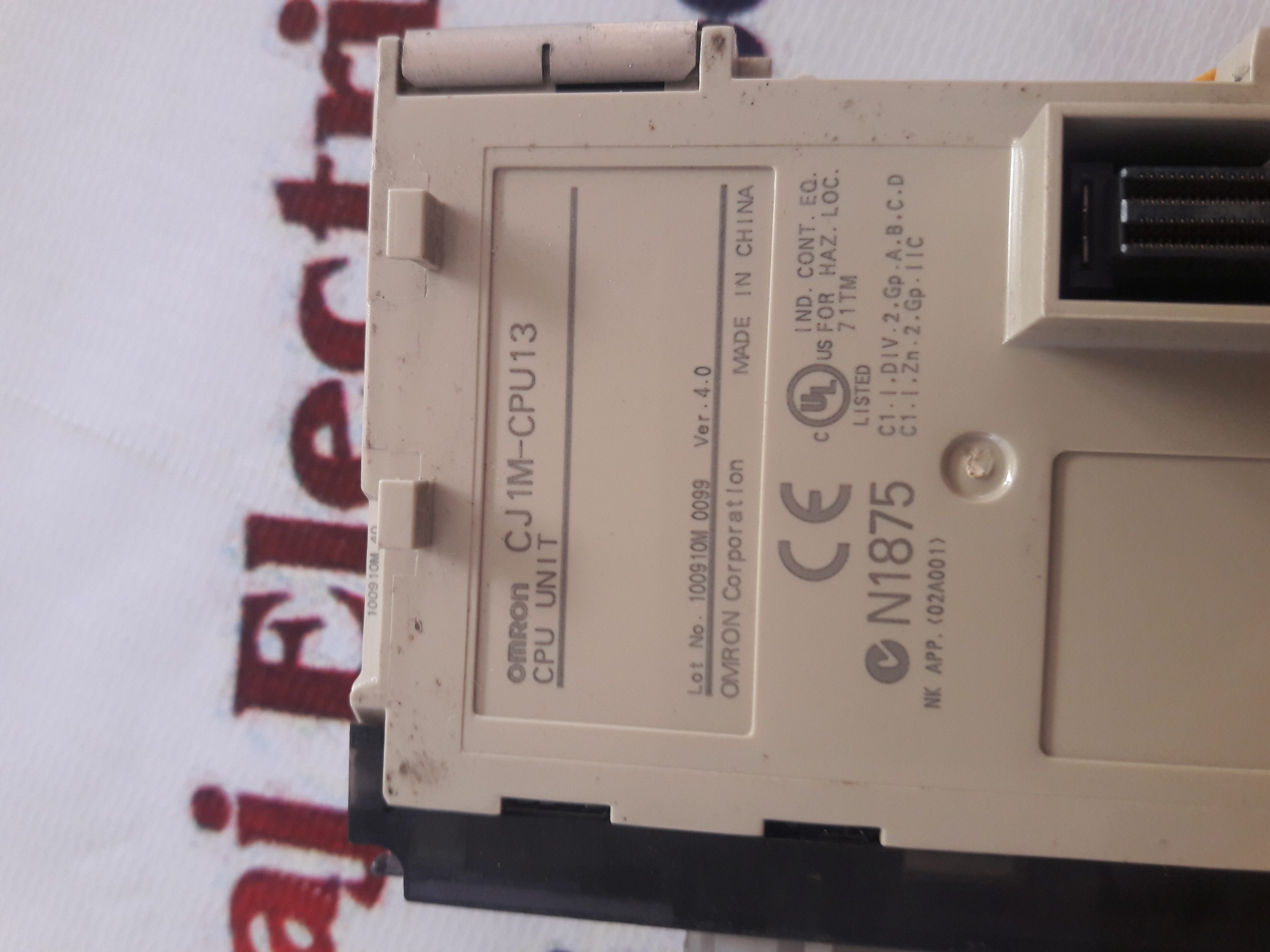 Omron Cj1m-cpu13