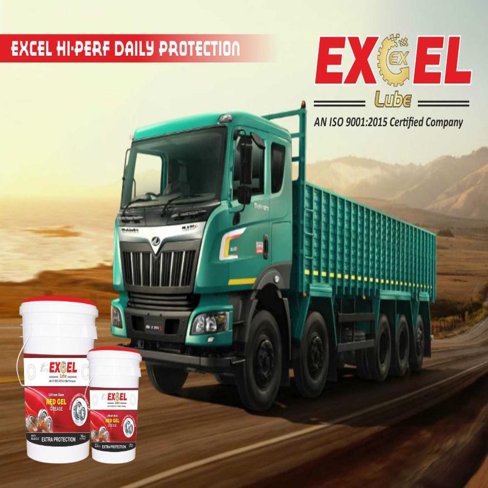 Grease Red - Calcium Base Gel, 1kg To 18kg, Non-smell Red Color, Density 0.870 G/m3, Application: Lubrication, High Power Bearing Grease