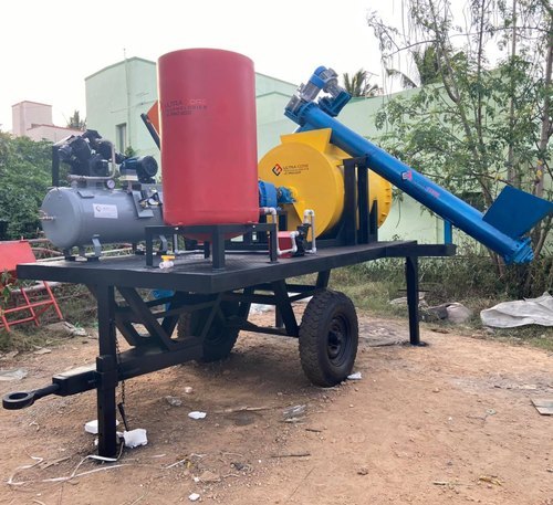 Clc Foam Block Making Machine Plant - Steel, 1.5m X 1.5m X 2m, 1000 Kg, 5 Hp, 50 Rpm, 415v | High Output, Durable, Easy Operation, Low Maintenance, Efficient Mixing, Precise Control