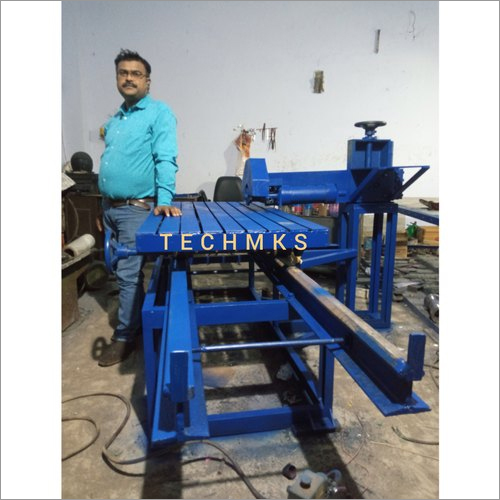 Industrial Stone Edge Cutting Machine - Steel, Blue | Automatic Operation, Heavy-Duty Industrial Use