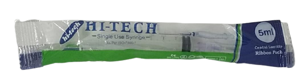 Plastic Syringe 5ml