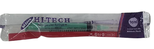 Plastic Syringe 10 Ml