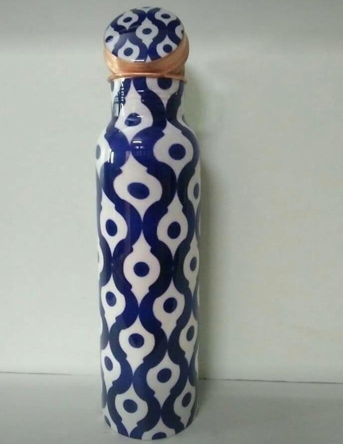 Copper Bottle Capacity: 950 Milliliter (Ml)