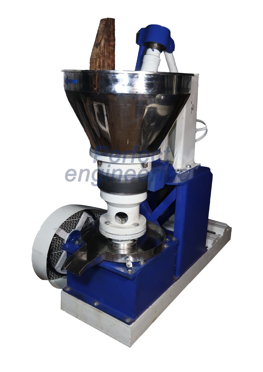 Blue Automatic Mild Steel Rotary Oil Mill Machine