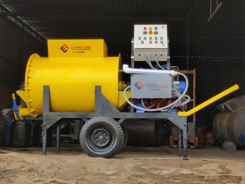 Clc Foam Block Making Plant - Steel, 2.5m X 1.5m X 1.5m, Blue | Durable Design, Easy Operation, High Output, Low Maintenance, Efficient Mixing