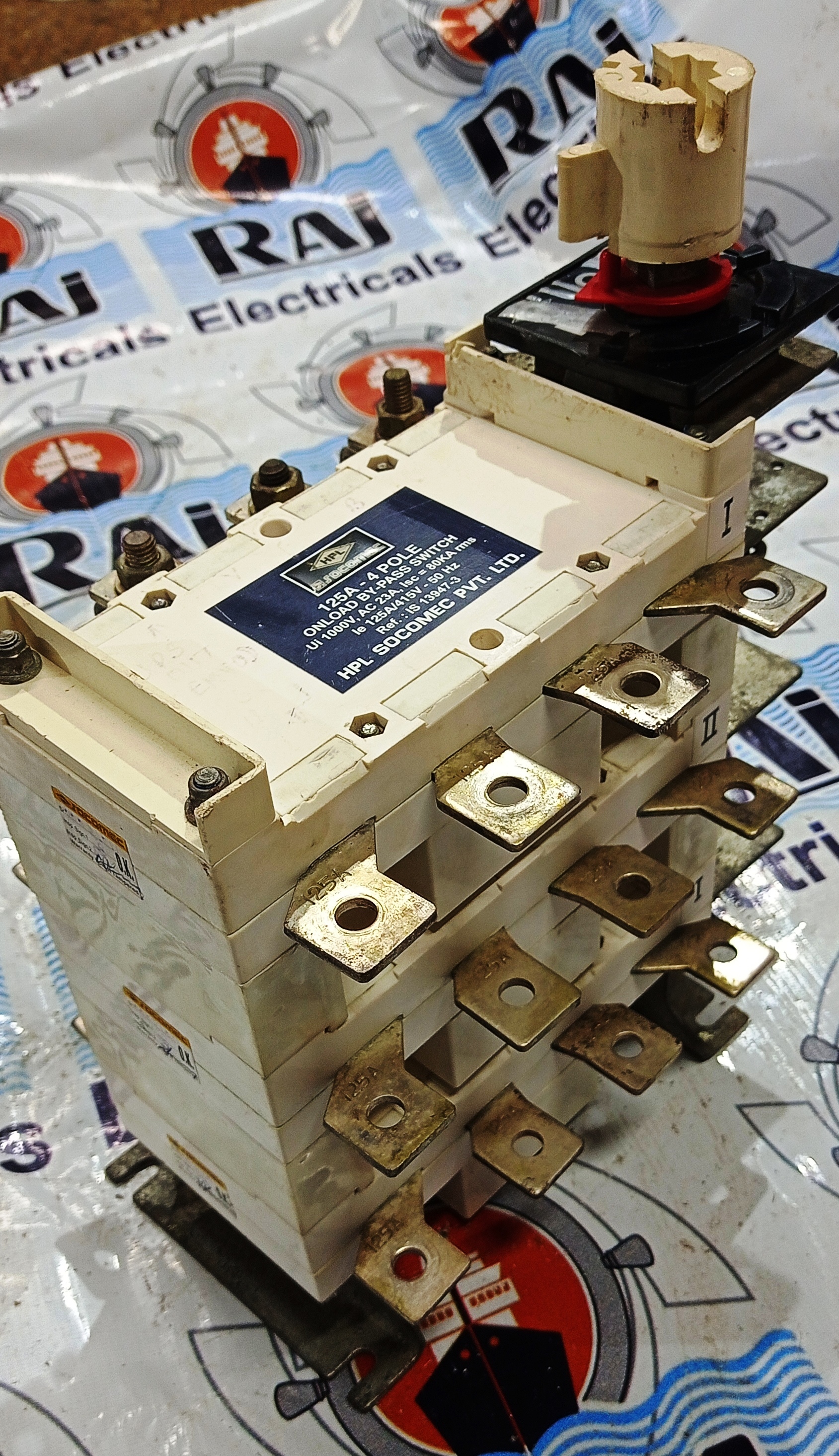 Hpl Socomec 125a Changeover Switch