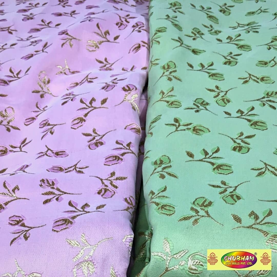 Sherwani Brocade Fabric - 100 Cm Length, 58 Inch Width | Washable Jacquard, Available In All Light Colors For Wedding Wear