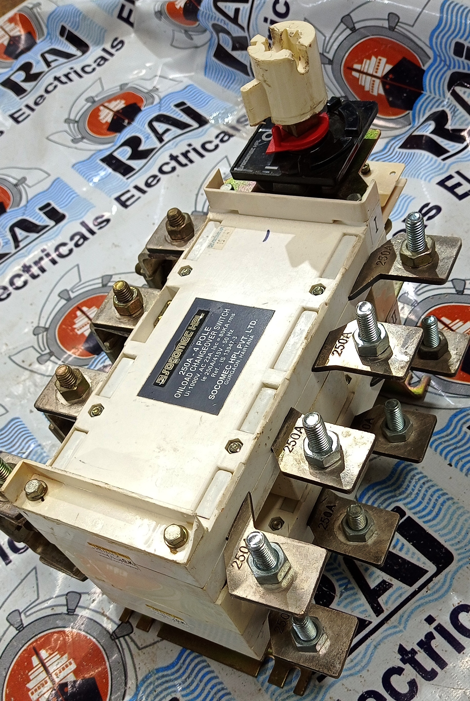 Socomec Hpl 250a Changeover Switch