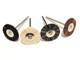 Polishing Brushes - High Grade Steel, All Diameters Available, Black Cylindrical Bristles | Durable, Easy to Use for Industrial Applications