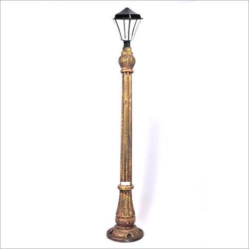 Ornamental Cast Iron Lamp Pole Height: 4 Foot (Ft)