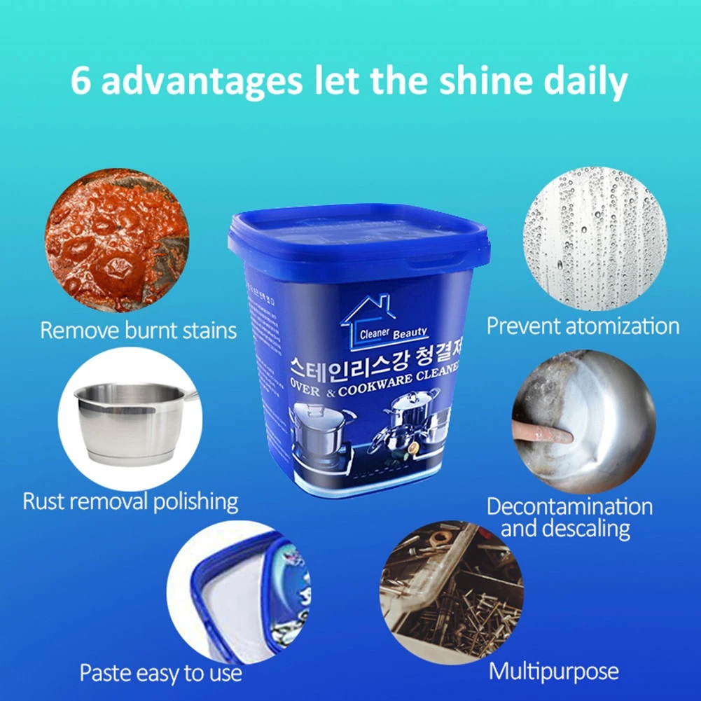 Stainless Steel Cleaning Paste Cleaner Beauty