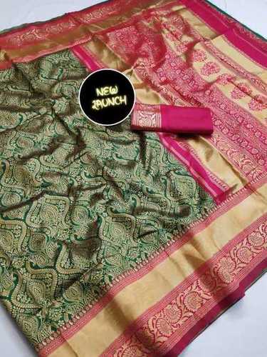 Ladies Soft Lichi Silk Saree