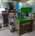 Interlocking Brick Machine - Steel, 10ft X 8ft X 6ft | 1000 Bricks/hour, Electric Power, 220v, 2000 Kg Weight, 1 Year Warranty