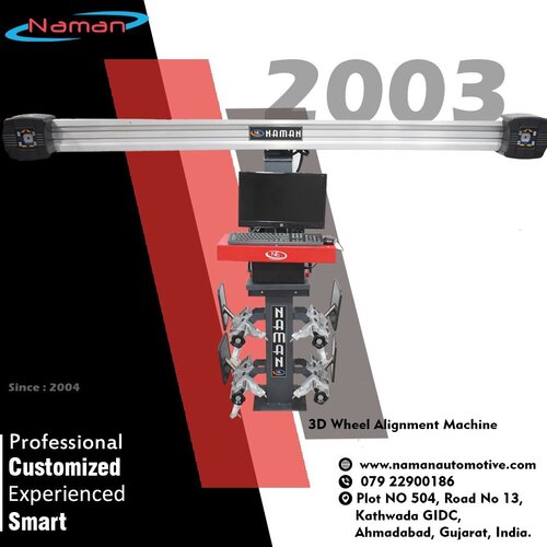 3d Wheel Aligner - Lifting Height: 1500 Millimeter (Mm)
