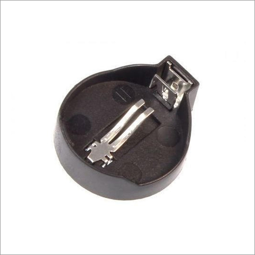 CR2032 प्लास्टिक काला बैटरी होल्डर