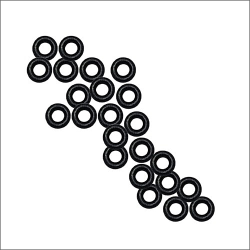 EPDM Rubber O Ring - 12mm Diameter, 1mm Thickness, 20 Shore A Hardness, Black Color
