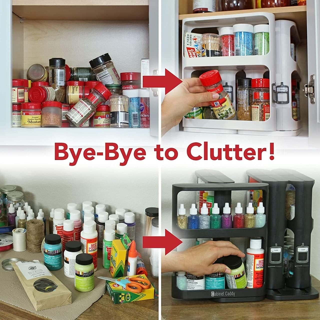 Cabinet Caddy Spice Rack