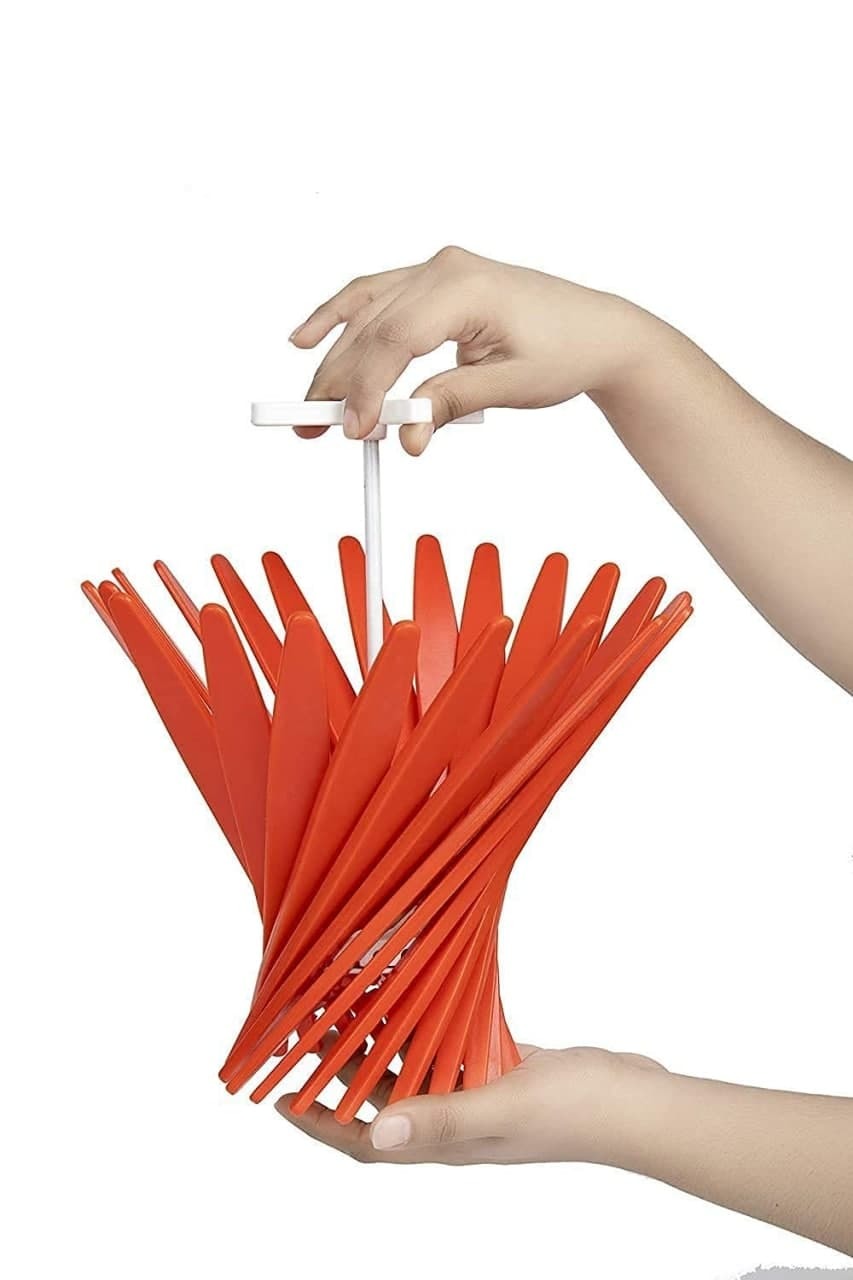 Multi-purpose Twisted Foldable Fruit Vegetable Net Bowl