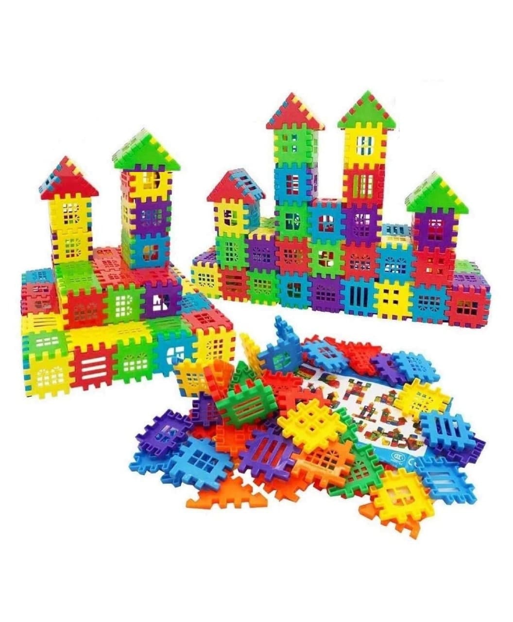 Building Blocks For Kids - 72pcs