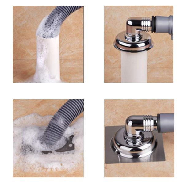 Washing Machine Drain Pipe Attachment Drain Floor Connector