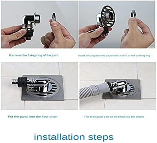Washing Machine Drain Pipe Attachment Drain Floor Connector