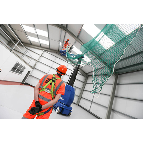 White Industrial Bird Netting
