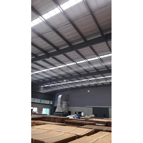 White Industrial Bird Netting